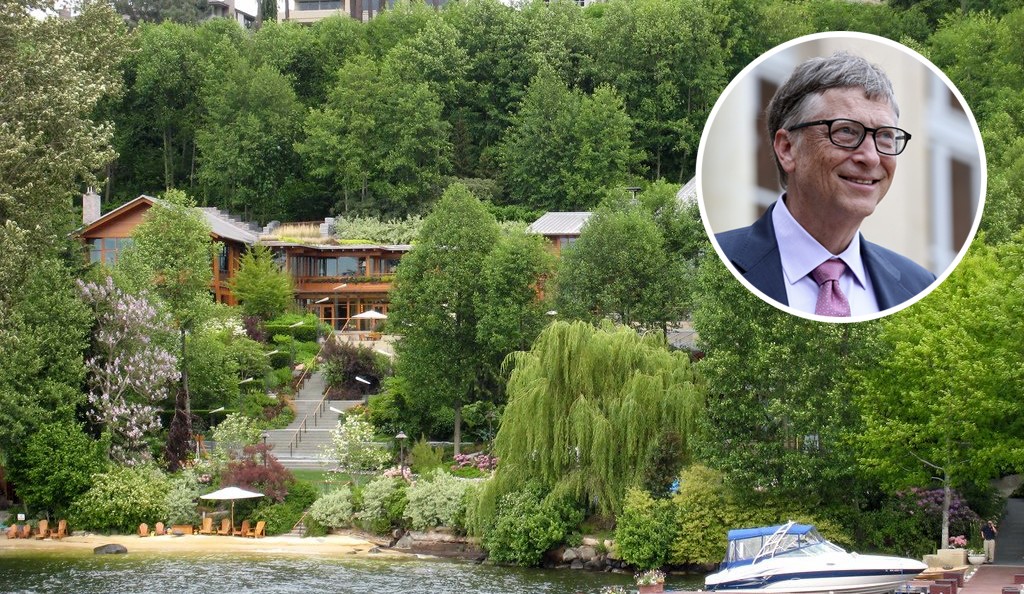 La casa en Washington del hombre más rico del planeta, Bill Gates