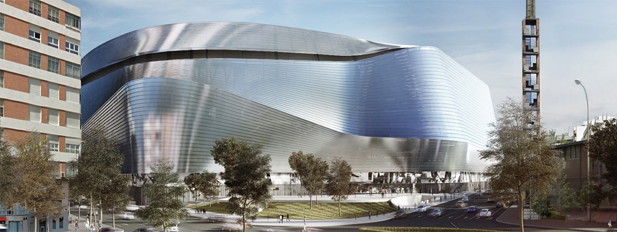 El nuevo Bernabéu será más alto y con un entorno más peatonal