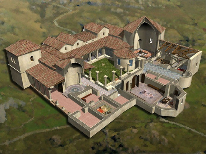Desde suelo radiante a agua corriente: así era una casa romana en España hace 1.600 años