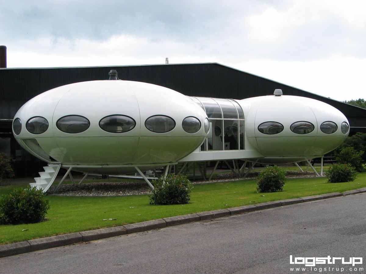 El misterio de las casas con forma de platillo volante