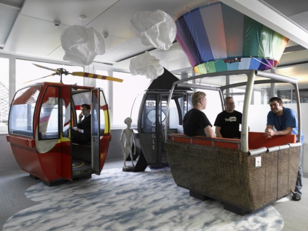 Sí, trabajar en estas 10 oficinas debe ser muy divertido