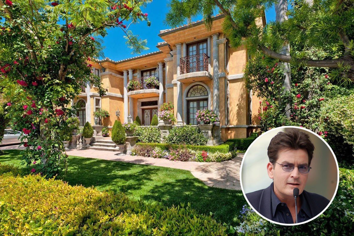 Charlie Sheen vende su mansión en Los Ángeles