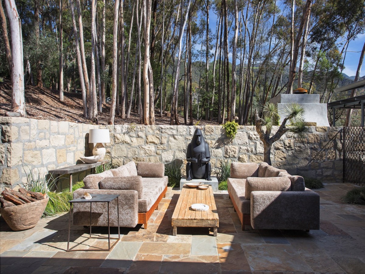 Se utilizaron piedras locales para su construcción