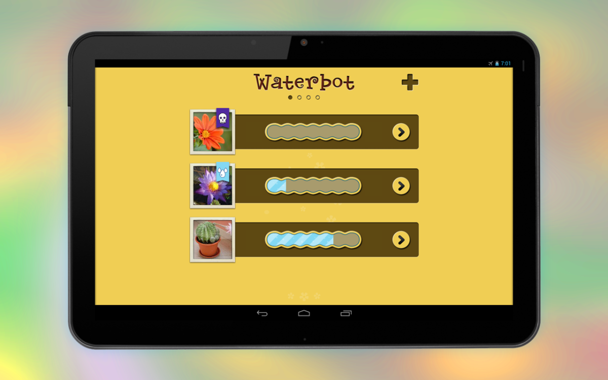 Acuérdate de las plantas waterbot