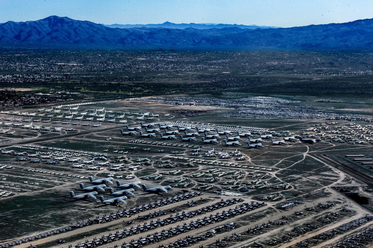 Davis-Monthan Air Force Base, Tucson (Arizona, EEUU). Flickr/Stuart Rankin
