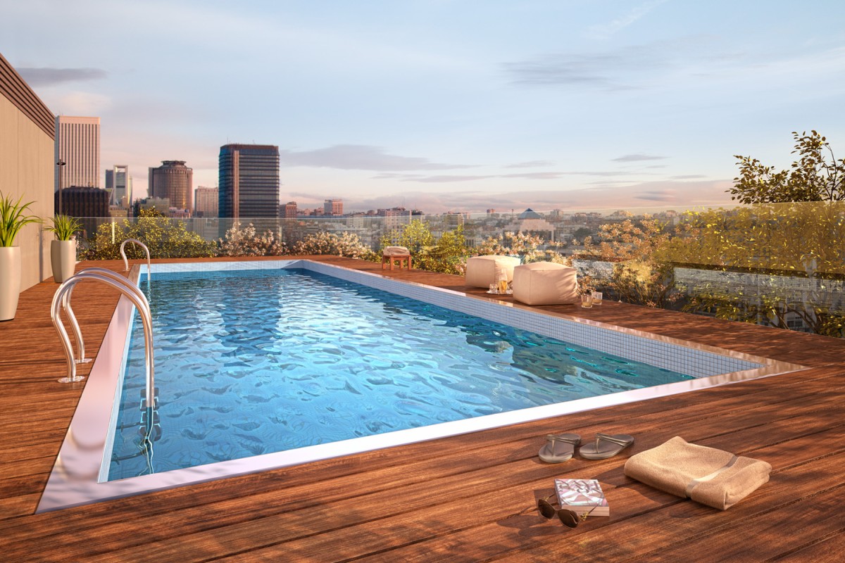 Así son las nuevas ‘superviviendas’ de lujo que se están construyendo en el centro de Madrid