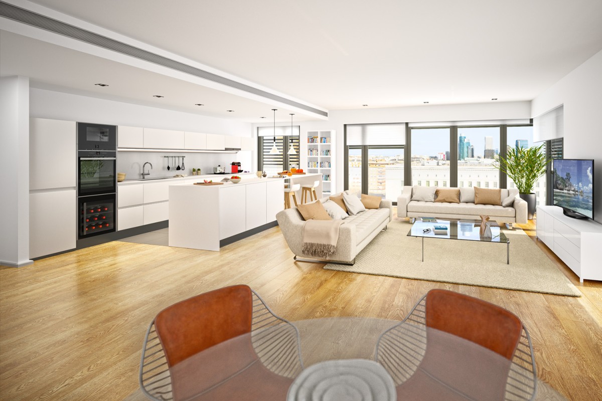 Así son las nuevas ‘superviviendas’ de lujo que se están construyendo en el centro de Madrid