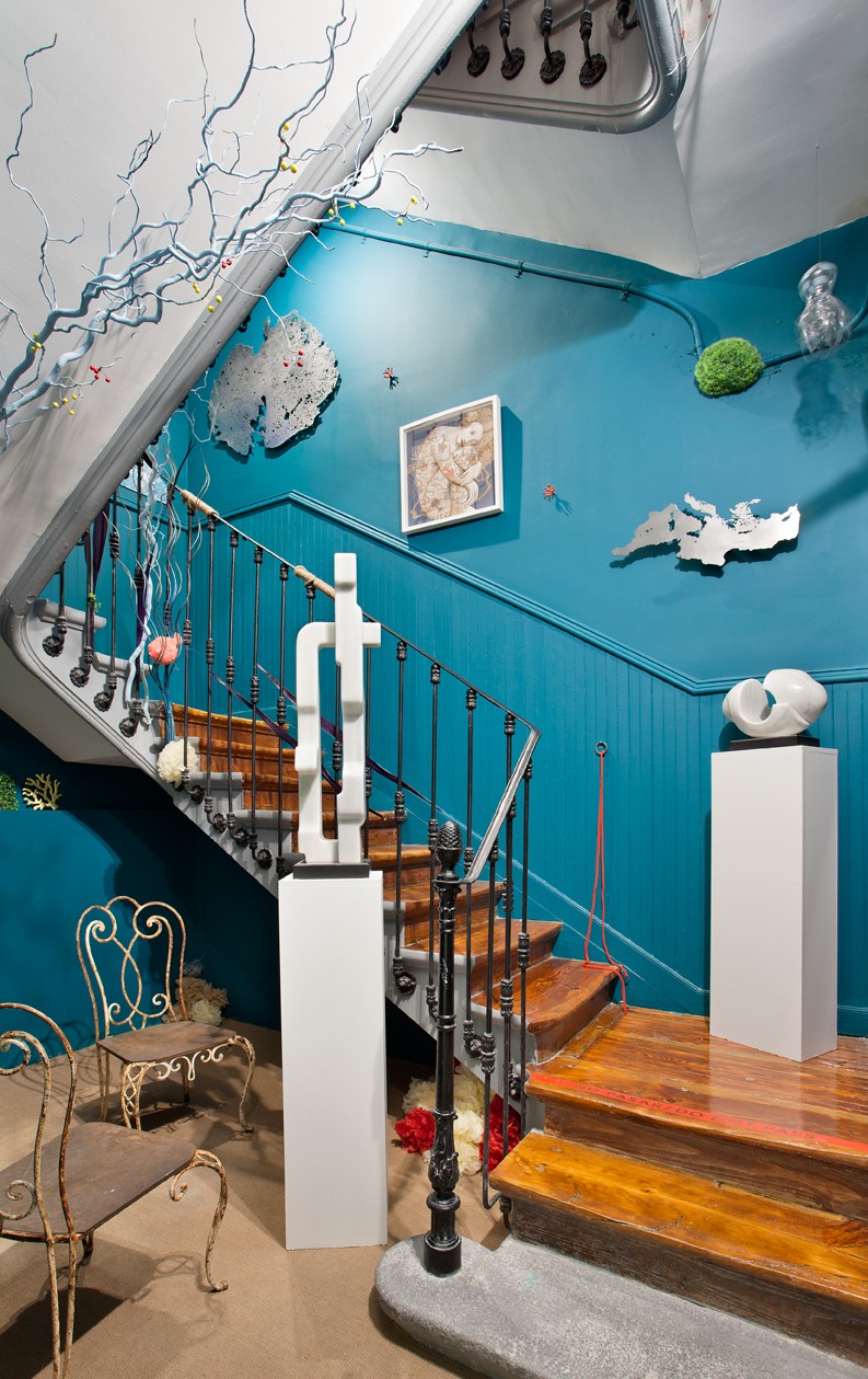 Escalera interior, Sonsoles López y José Luis Aguirre casa-decor-2017-escalera-interior-sonsoles-lopez-y-jose-luis-aguirre-001