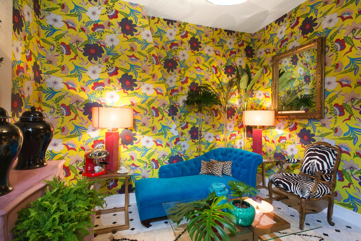 Salón, Tessa Fernández-Durán casa-decor-2017-tessa-fernandez-duran-03