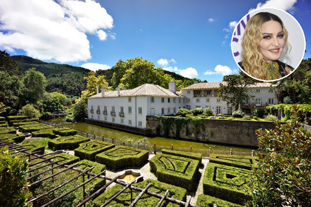 Madonna busca casa en Portugal: visitó una finca de 18 millones de dólares en Sintra