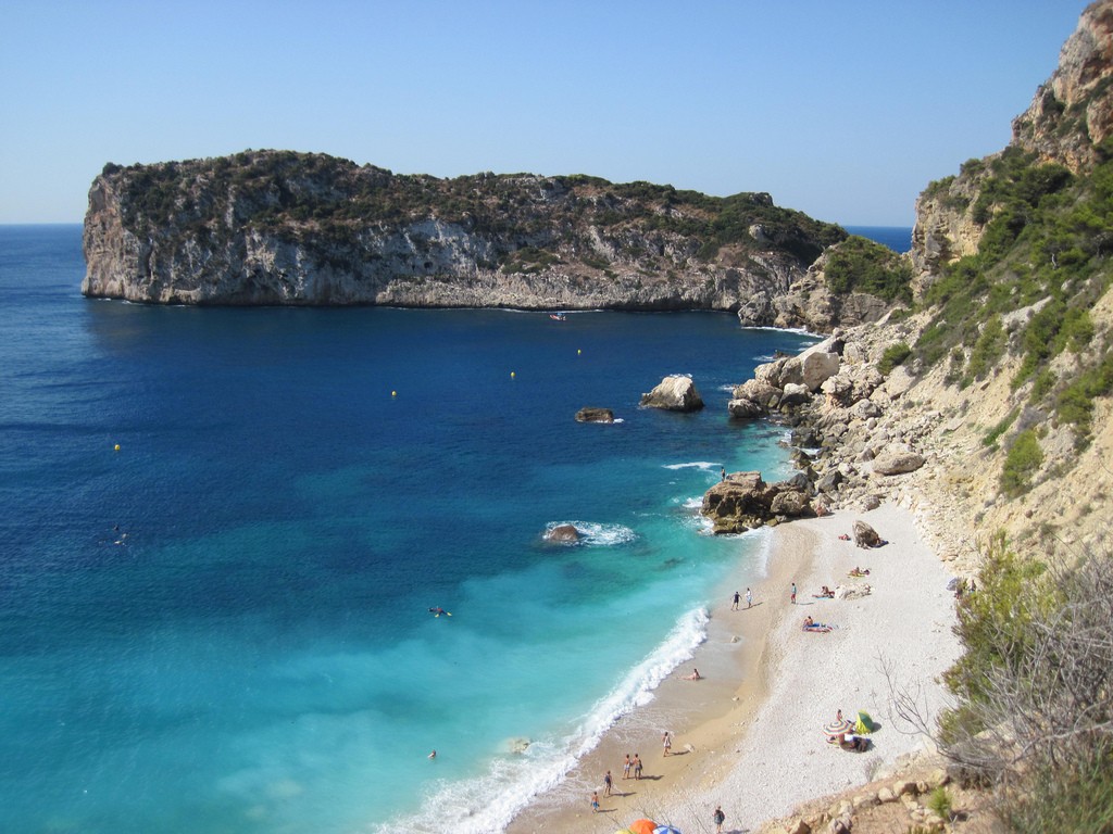 Cala Ámbolo en Jávea