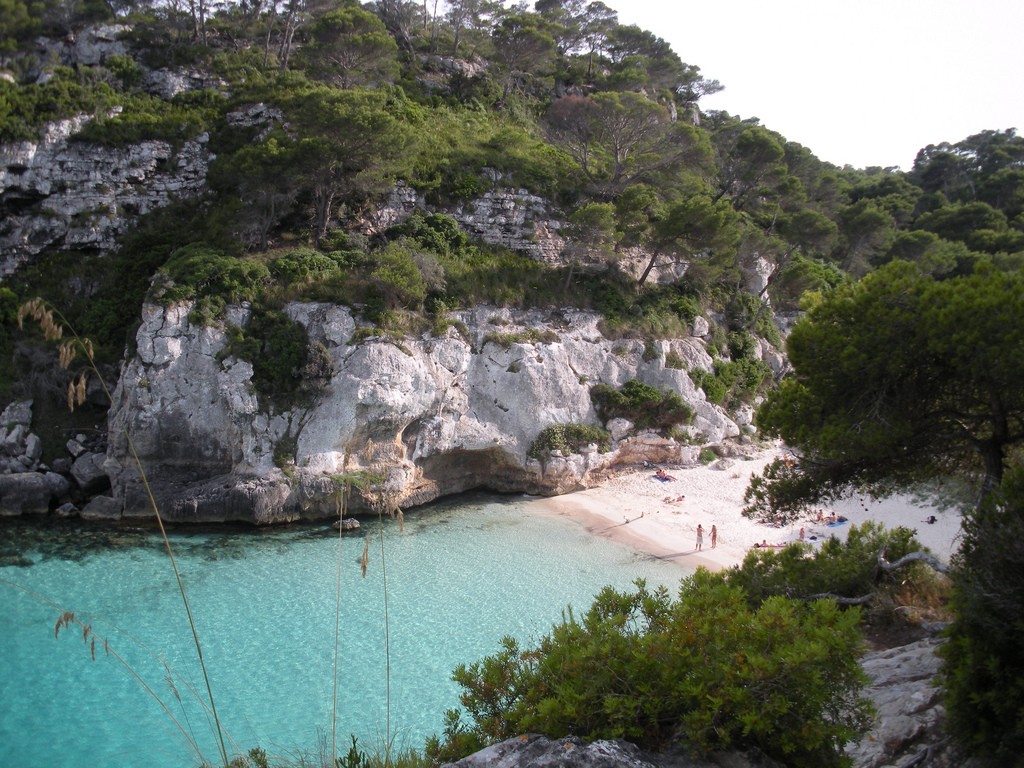 Cala Macarelleta en Ciutadella de Menorca