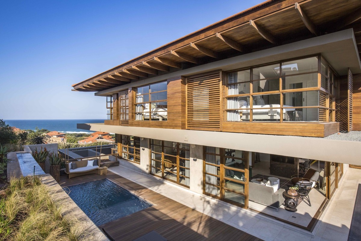 Casas de ensueño: un maravilloso chalet al estilo feng shui en Sudáfrica