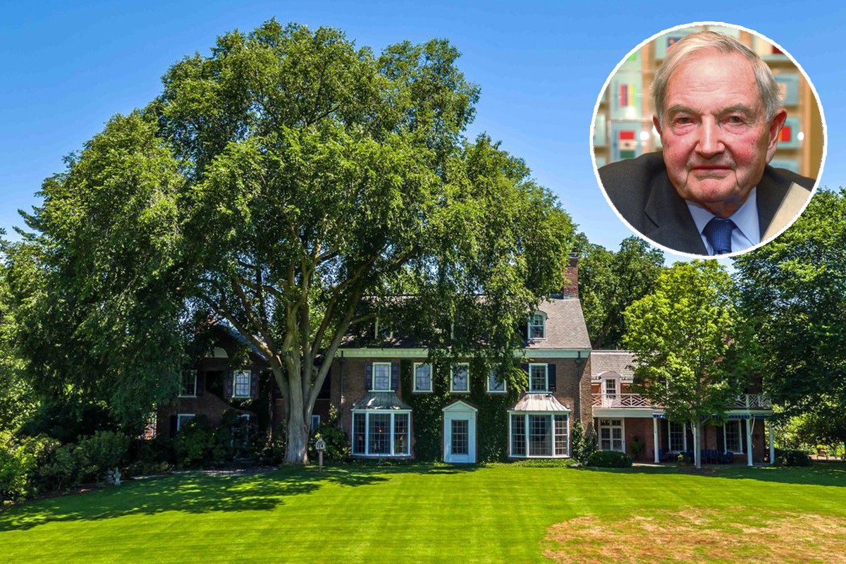 El imperio del difunto David Rockefeller a la venta: piden 18,3 millones por su casa de campo