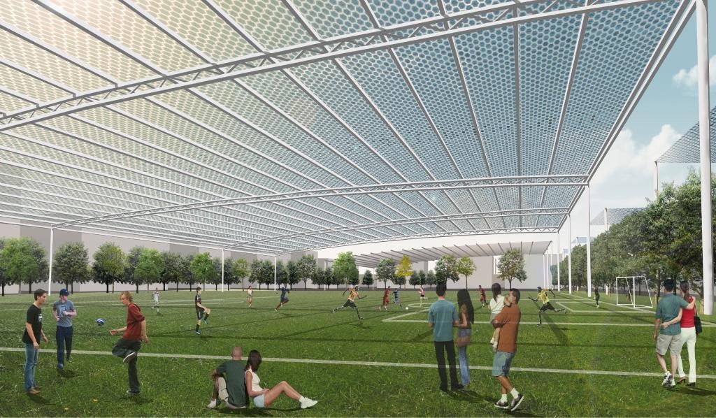 Pabellones solares y molinos flotantes: bienvenido a la asombrosa ciudad verde del futuro