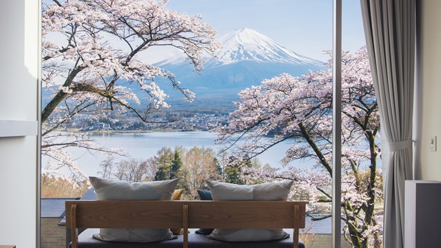 Hoteles con encanto: la fusión de minimalismo y ‘glamour’ en un entorno idílico bajo el monte Fuji