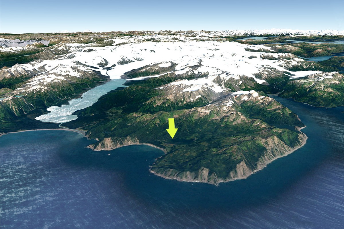 Cómprate un terreno a los pies de un glaciar y con playa por el precio de un Ford Fiesta