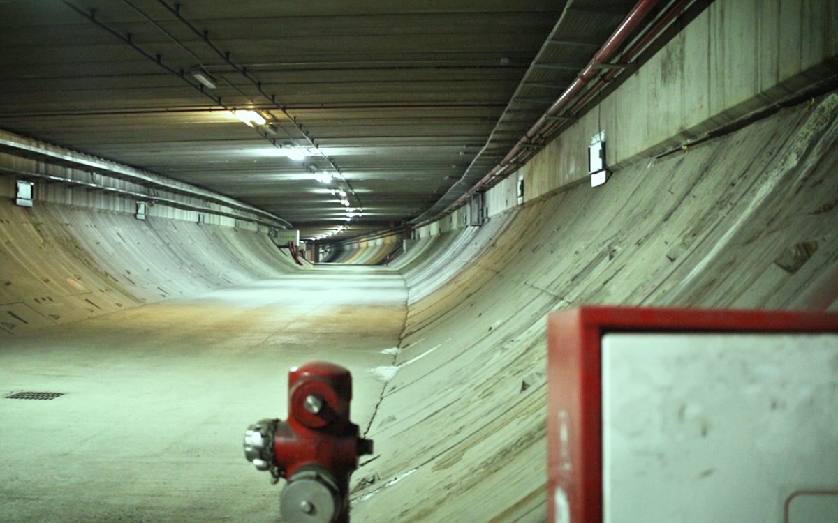 Viaje por la zona oculta de los túneles de la M-30 en Madrid
