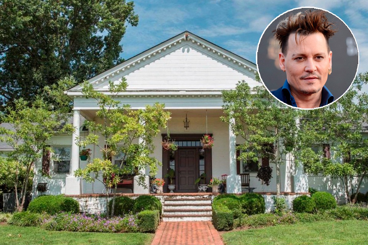 El actor Johnny Depp no logra vender esta granja familiar ni en una subasta