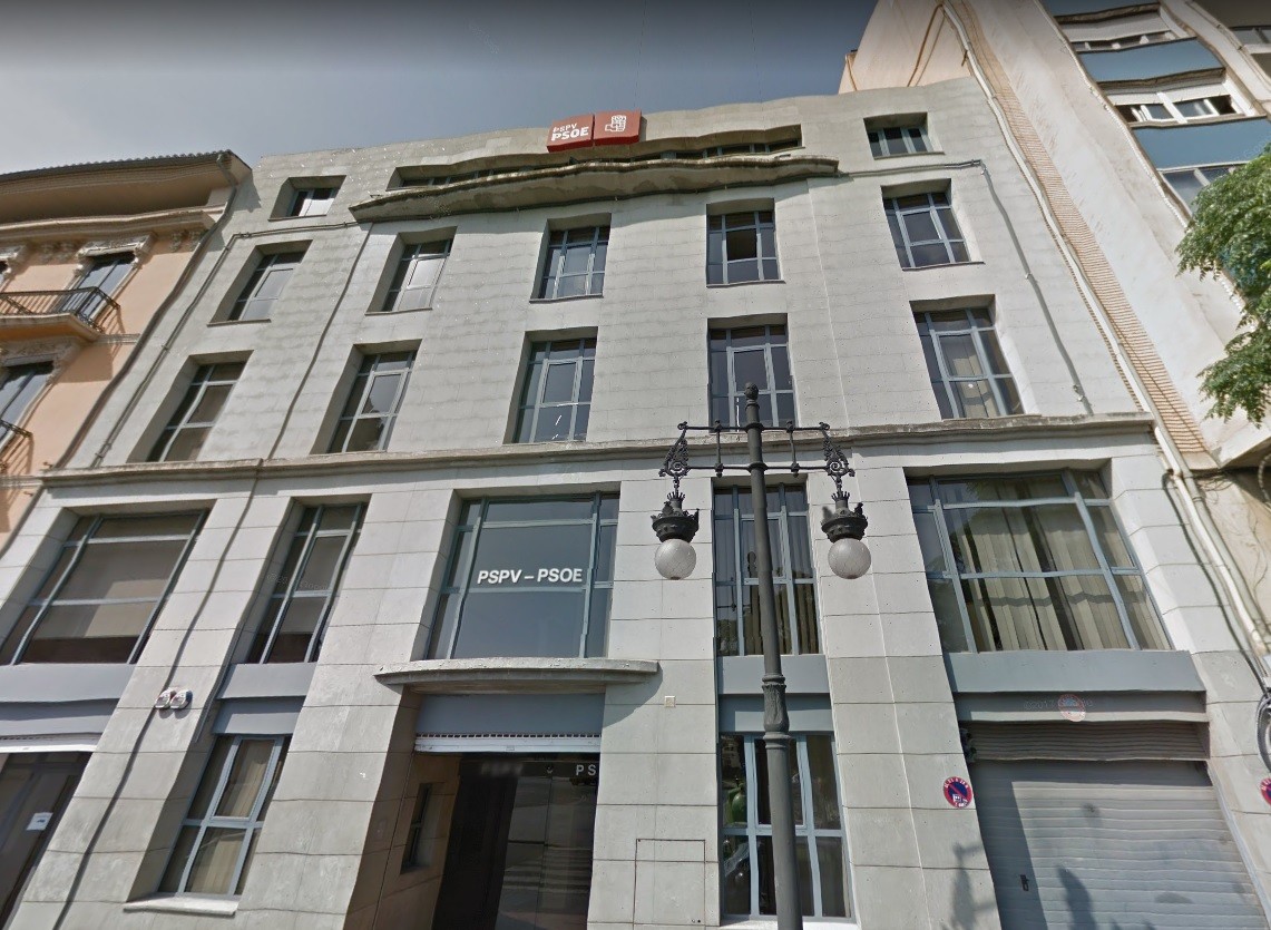 El PSOE de Valencia desvelará en 15 días el futuro comprador de su sede