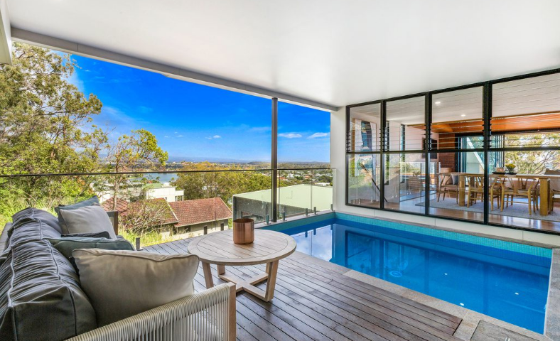 Piscina con vistas espectaculares