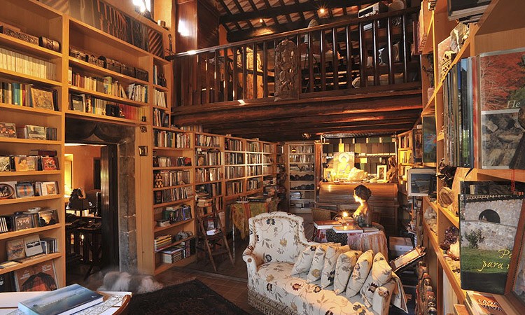 El espacio de lectura, con más de 5.000 ejemplares a su disposición