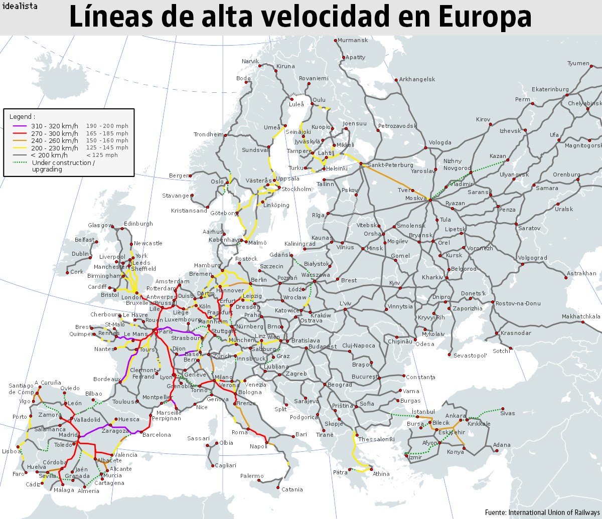La Europa de las megalópolis: un continente sin fronteras