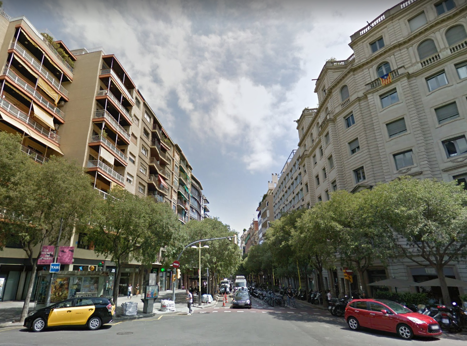 Entrada a Calle Tuset