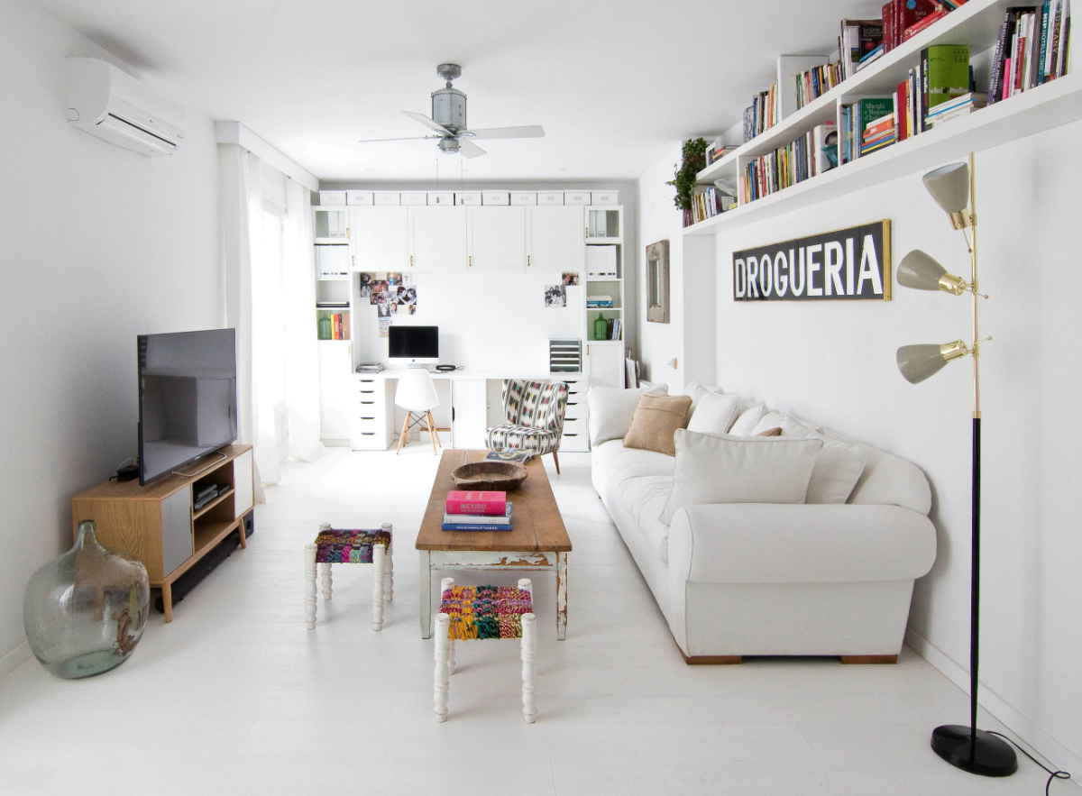 12 ideas de decoración para salones pequeños (fotos) — idealista/news