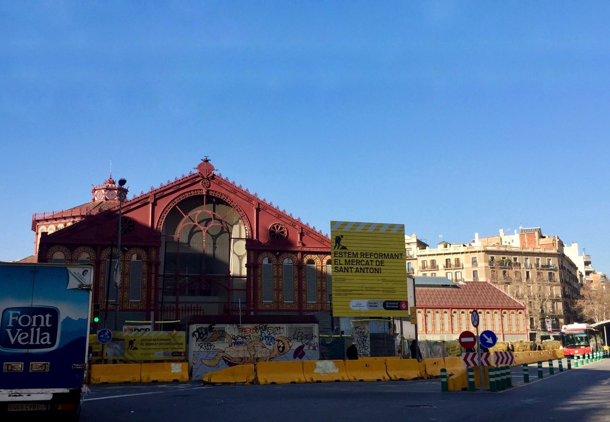 Las obras en Sant Antoni han acabado: el mercado reabrirá en mayo