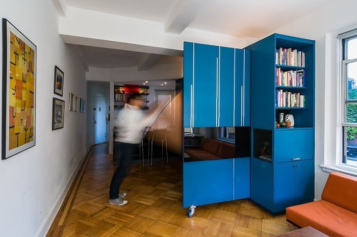 Muebles, habitaciones y pisos que se pliegan para acabar con los problemas de espacio
