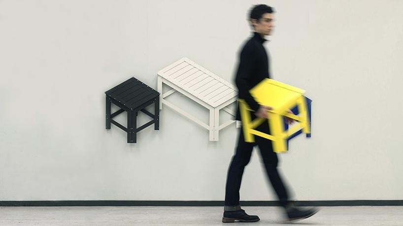 Muebles, habitaciones y pisos que se pliegan para acabar con los problemas de espacio