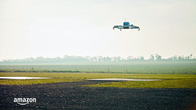 En dron o en una tienda robótica sobre ruedas: así llegará la comida hasta tu casa 