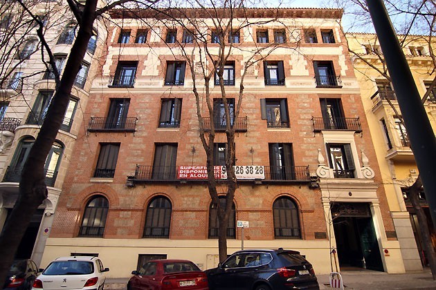 El incendio de la calle Fortuny de Madrid fue en la obra de este edificio reconvertido en hotel de lujo 