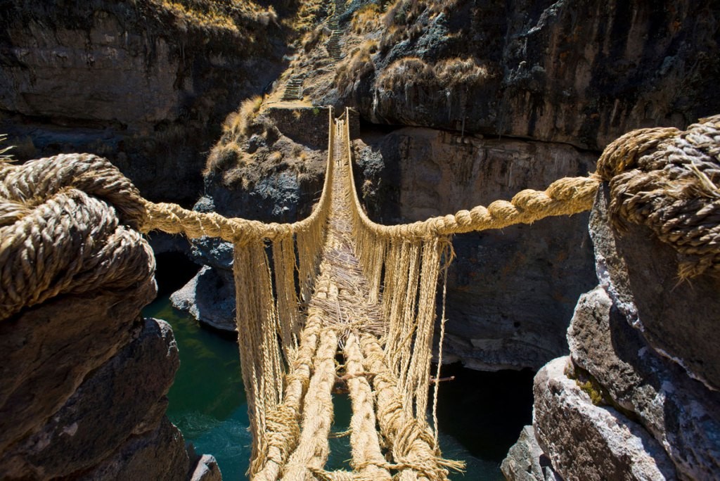Puente de cuerda Q'eswachaka