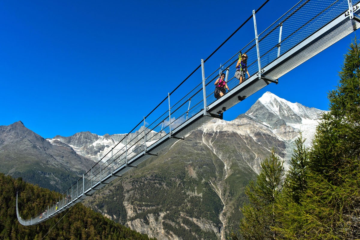 Puente colgante Charles Kuonen