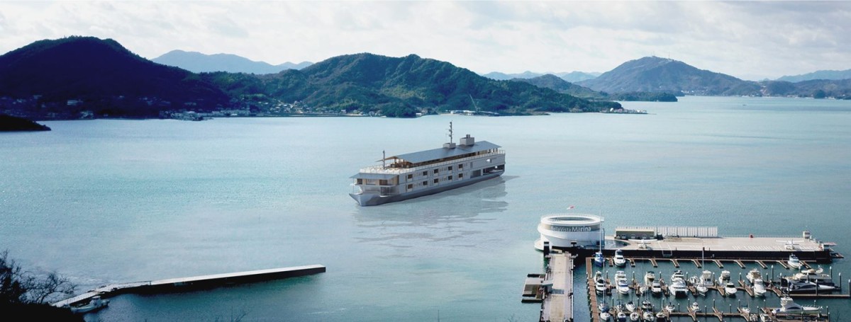 Vista aérea del hotel