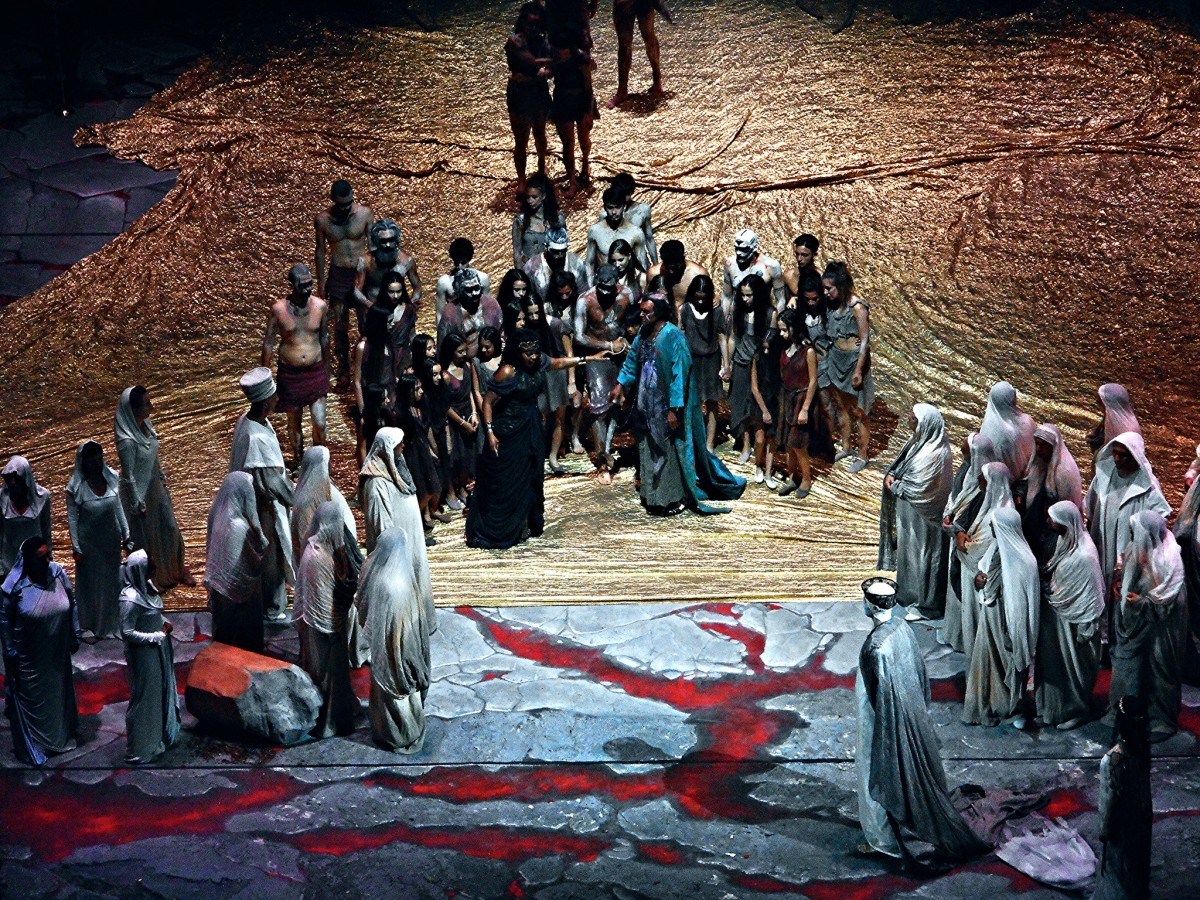 La ópera Aida, de Giuseppe Verdi, en el Teatro Real de Madrid