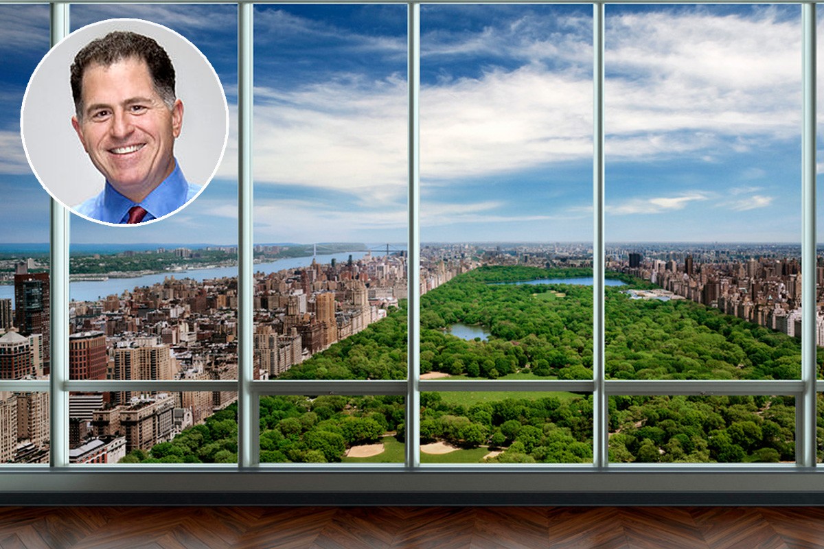 Las vistas de Central Park desde el ático son espectaculares 