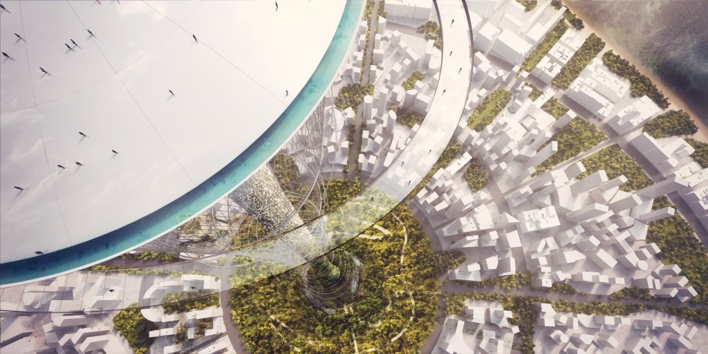 Drones, robots y rascacielos inteligentes: el diseñador que imagina las ciudades del futuro