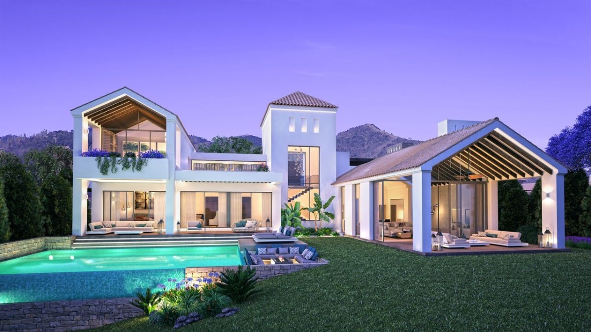 Exterior de la villa