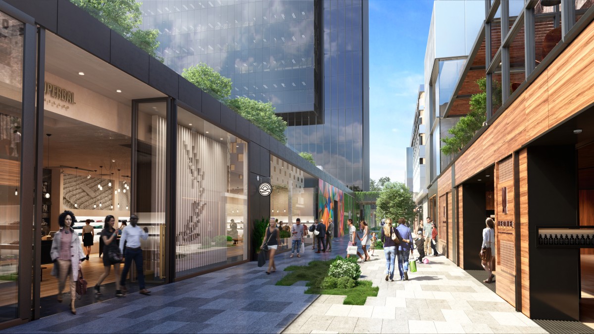 El verde es protagonista en el complejo