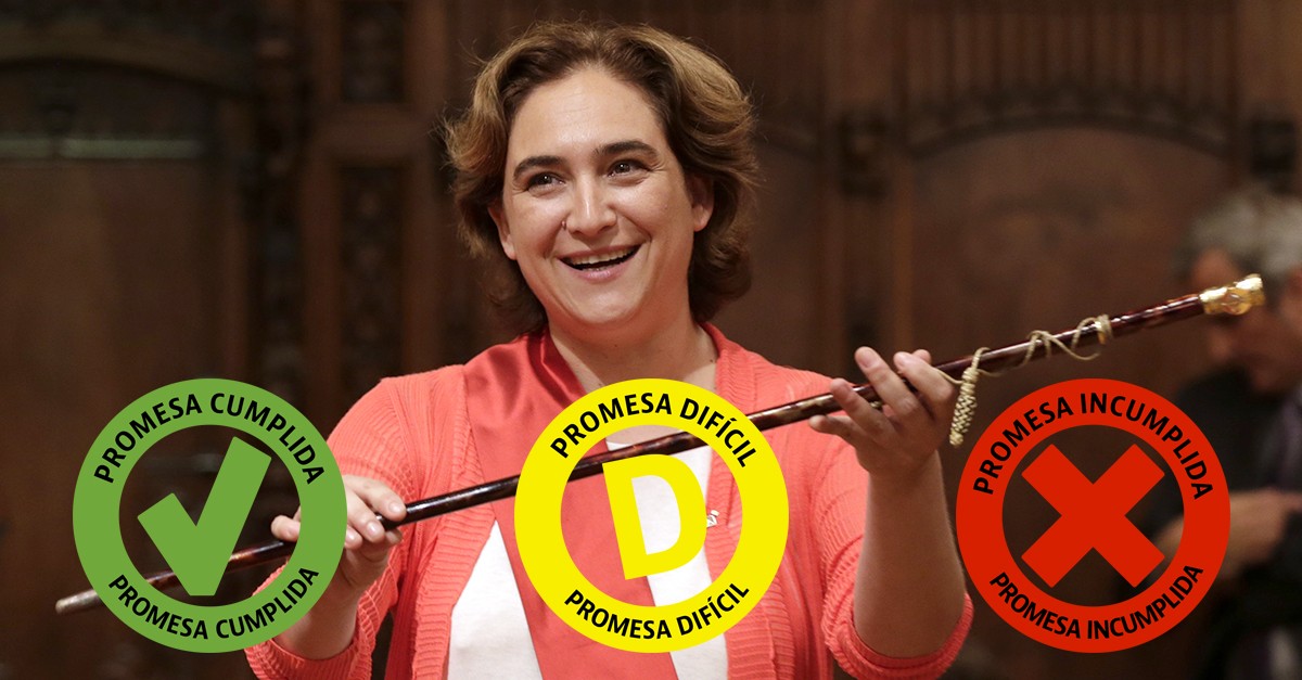 Colau, a un año de acabar mandato: sus promesas y desafíos en vivienda y urbanismo