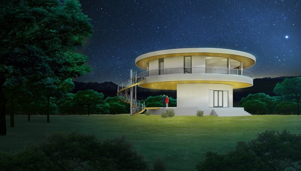 Estas casas giratorias van buscando el sol para ahorrar energía