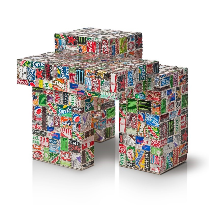 Se van soldando para conseguir diseños originales