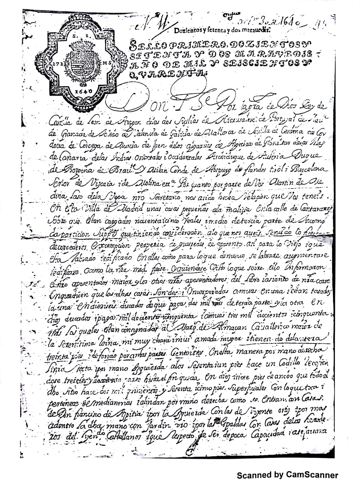 Las casas a la malicia: la picaresca de los propietarios del S. XVII contra los abusos inmobiliarios del Rey
