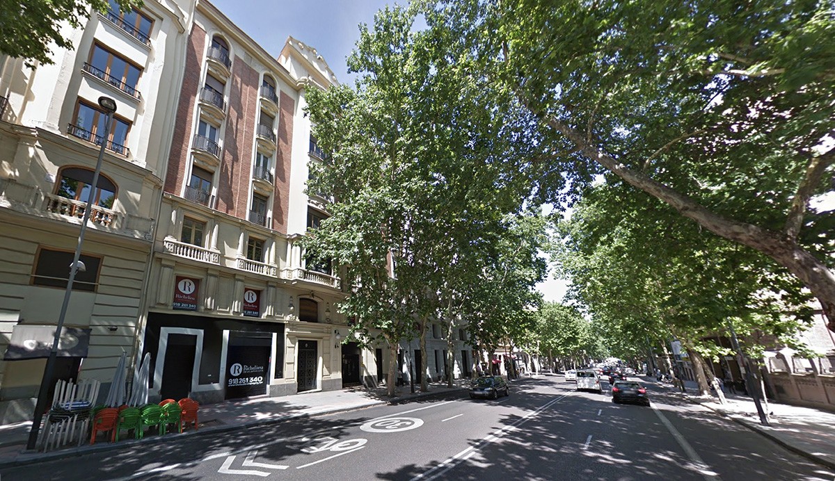 El edificio que se ha derrumbado en el centro de Madrid es de la familia Rockefeller