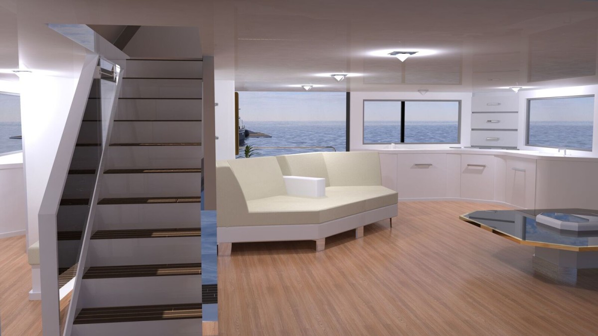 Salón de uno de los Wayas