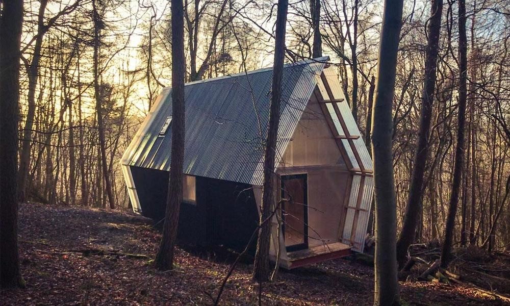 ‘Low-cost’ y hecha de materiales reciclados Están en los bosques de Inglaterra
