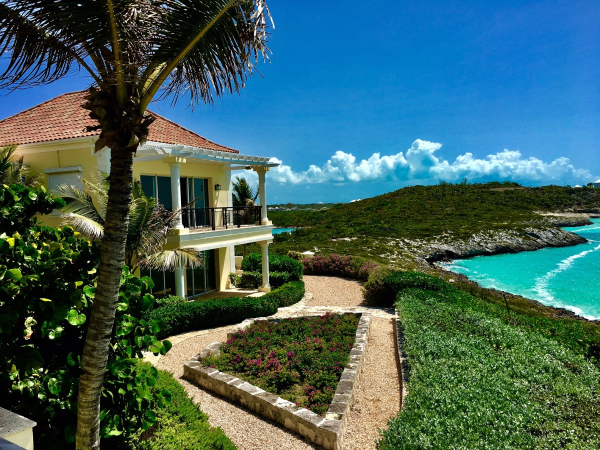 Exterior de la mansión de la finca